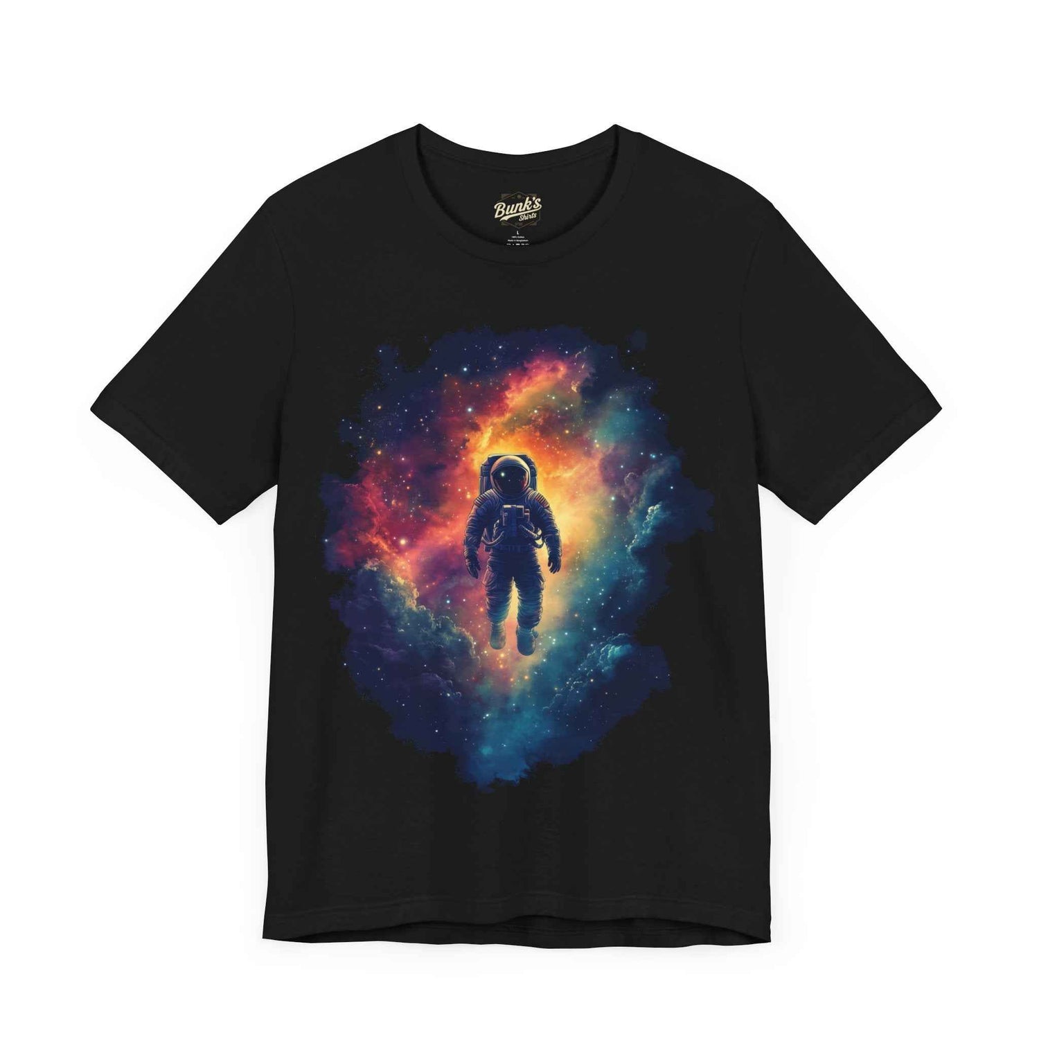 Cosmic Voyager - Astronaut in Nebula