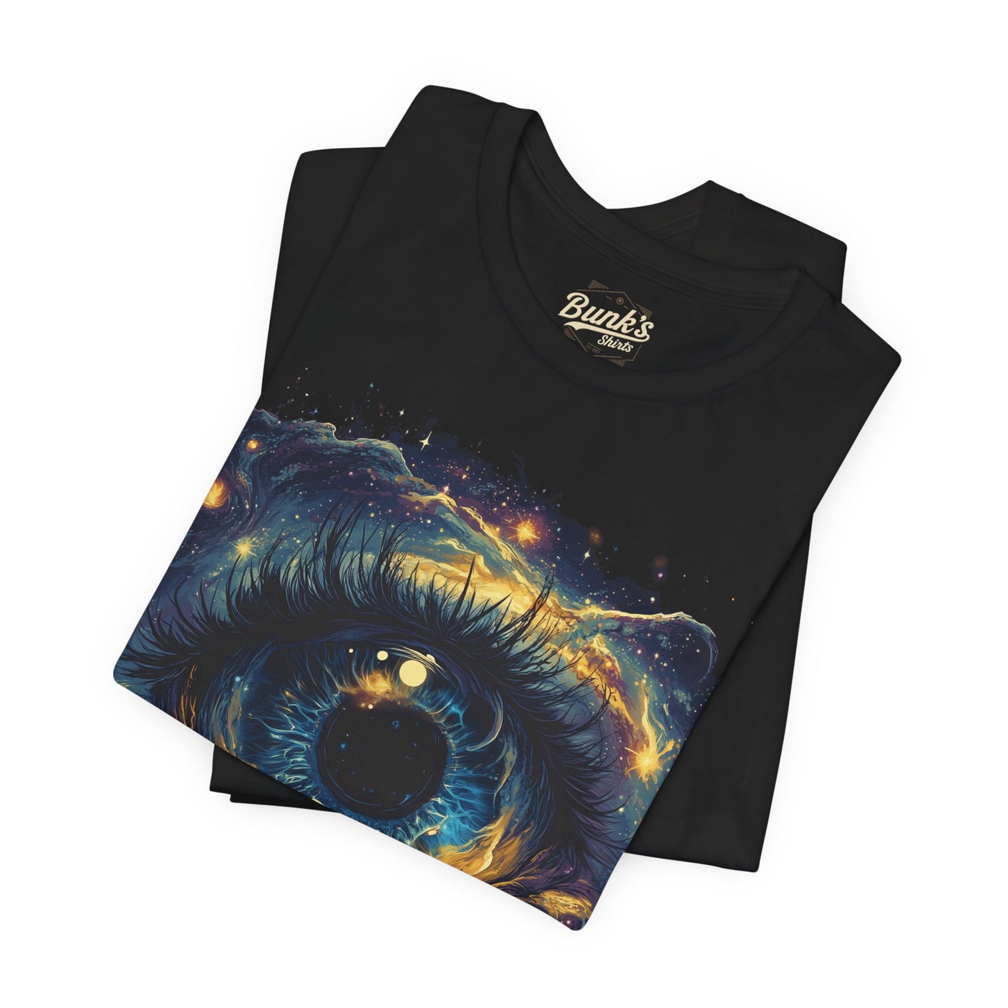 Cosmic Eye T-Shirt - Black All-Seeing Eye Tee