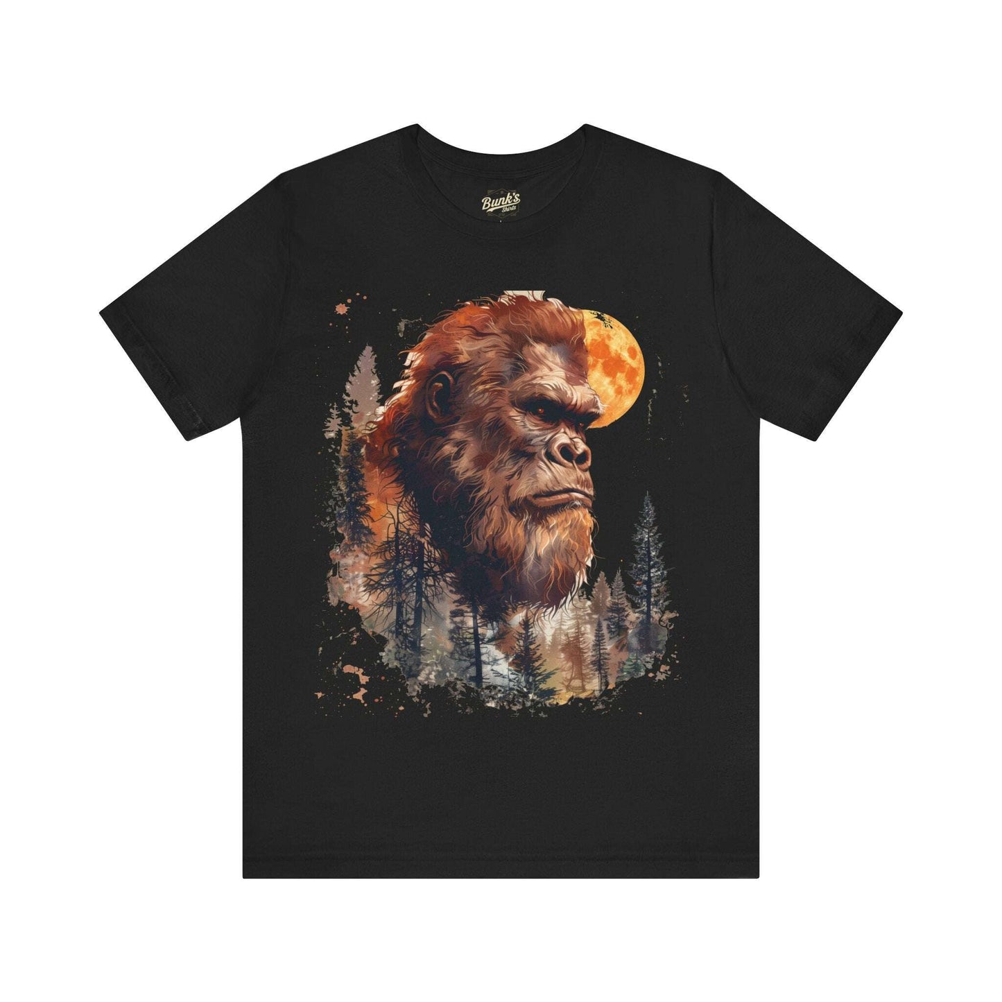 Bigfoot Side Portrait - Bunk's Shirts