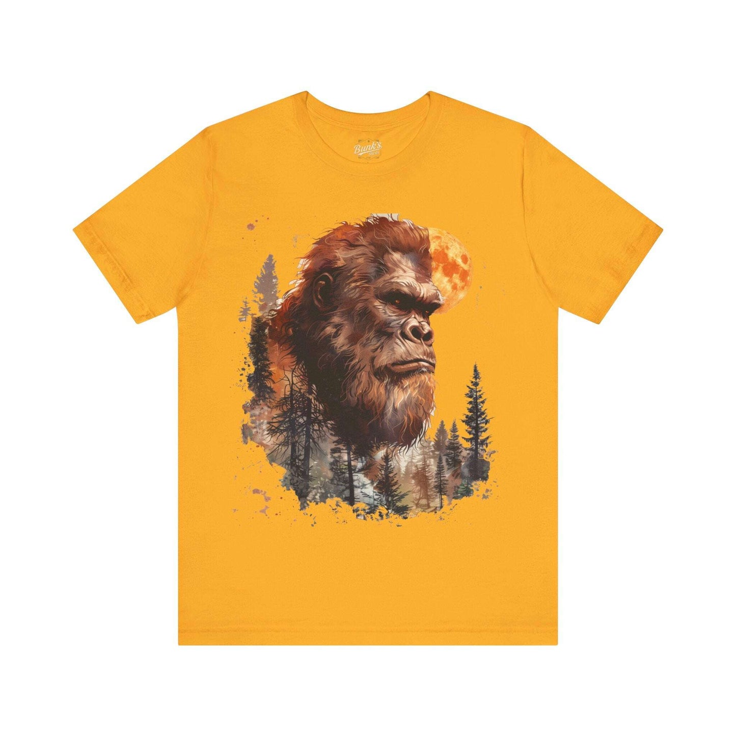 Bigfoot Side Portrait - Bunk's Shirts