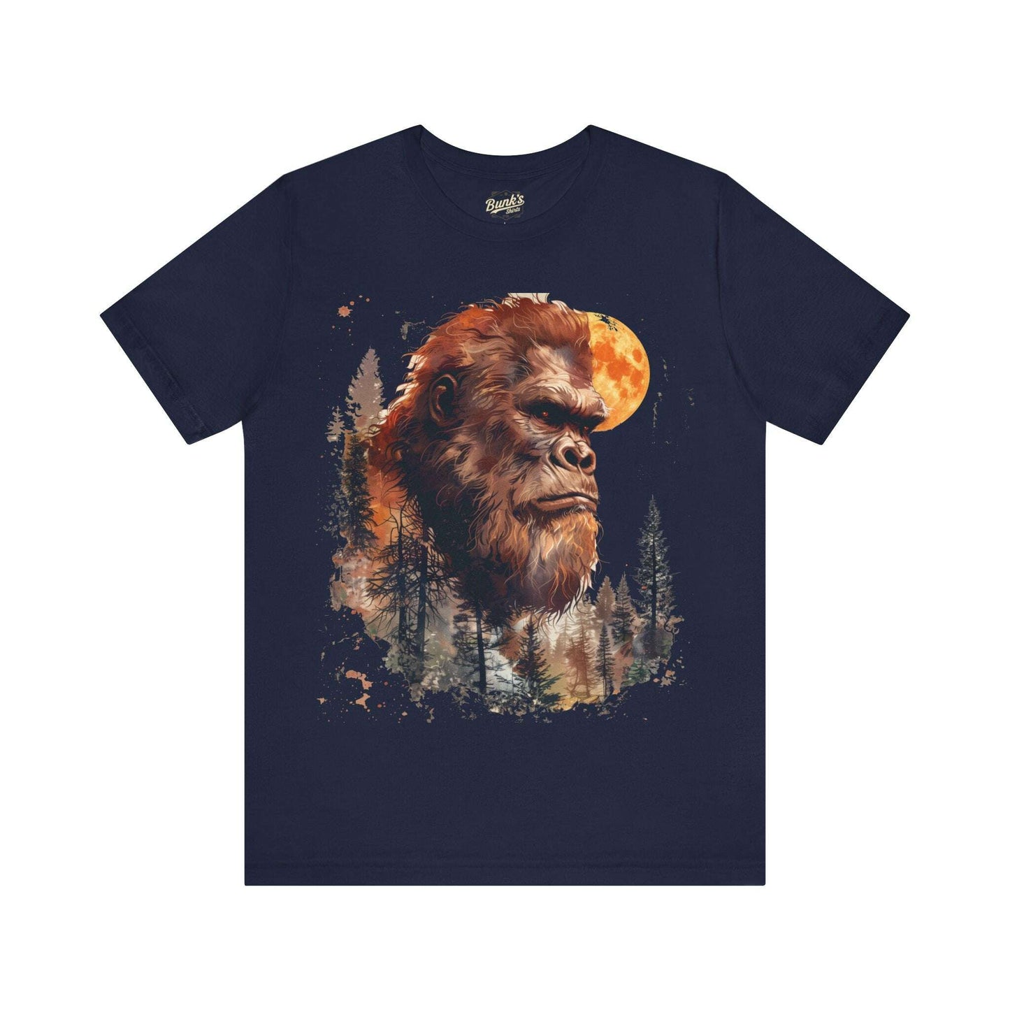 Bigfoot Side Portrait - Bunk's Shirts