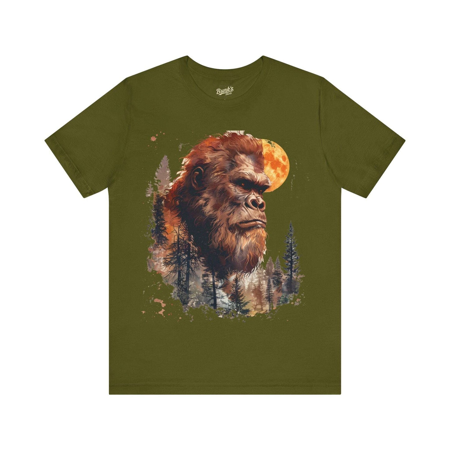 Bigfoot Side Portrait - Bunk's Shirts