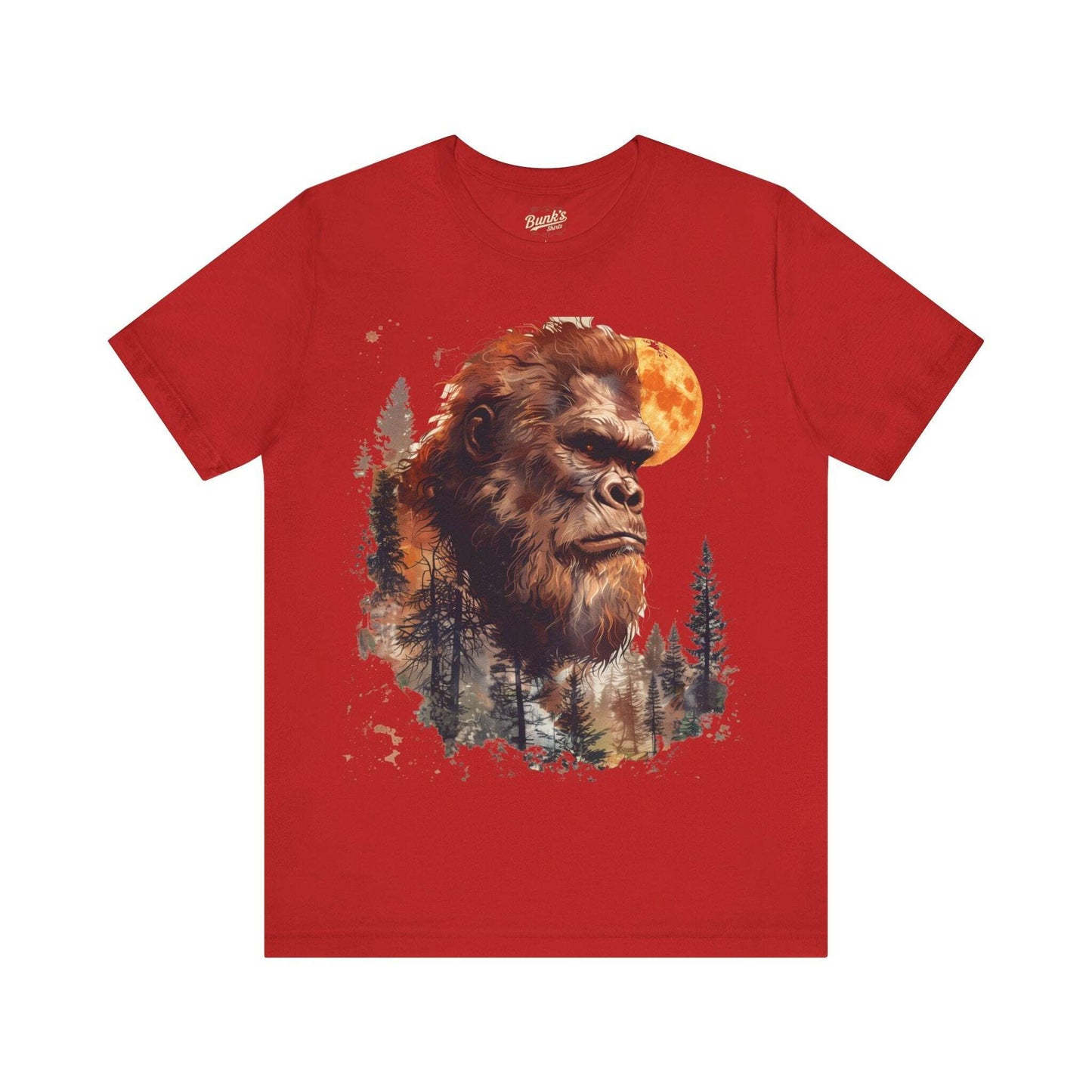 Bigfoot Side Portrait - Bunk's Shirts