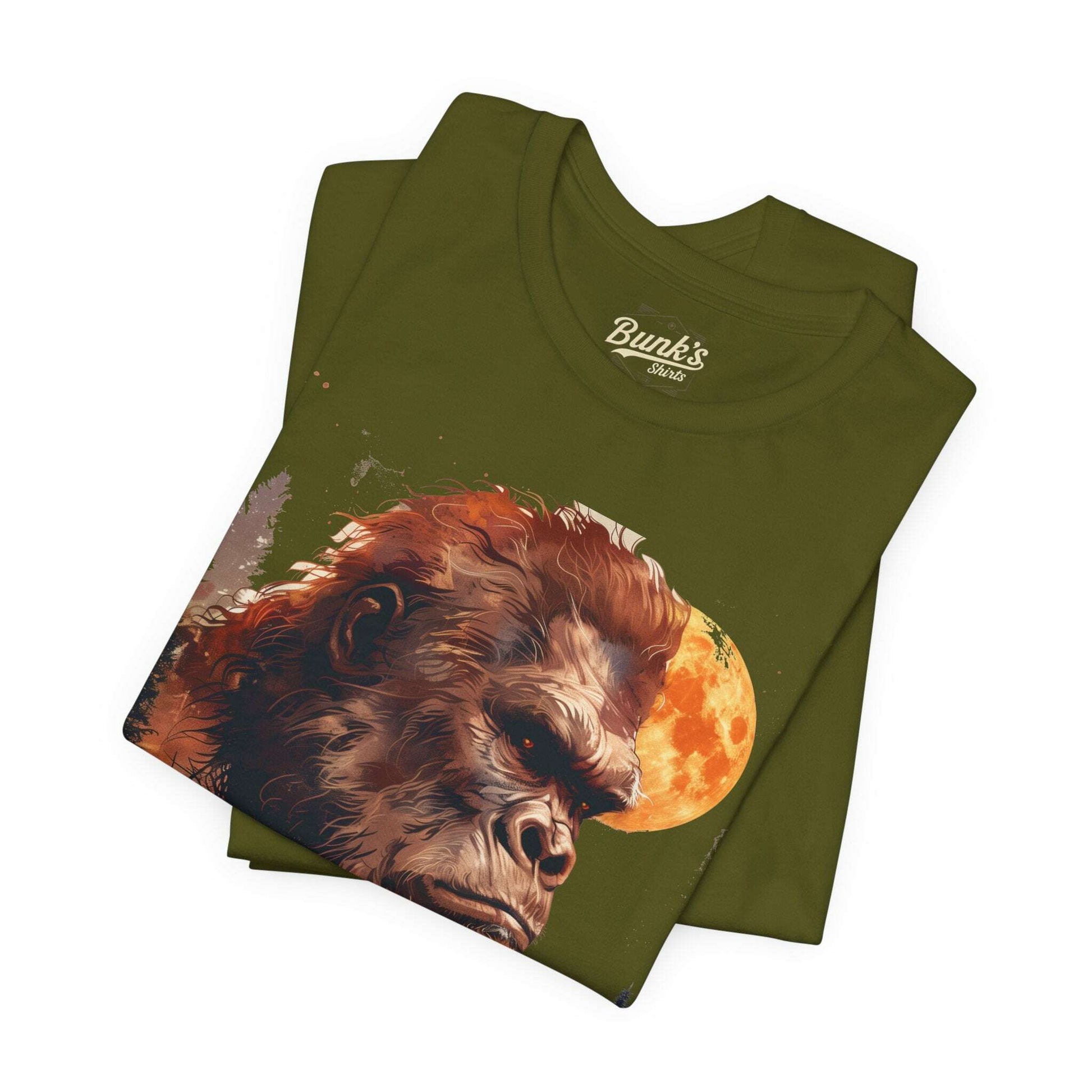 Bigfoot Side Portrait - Bunk's Shirts