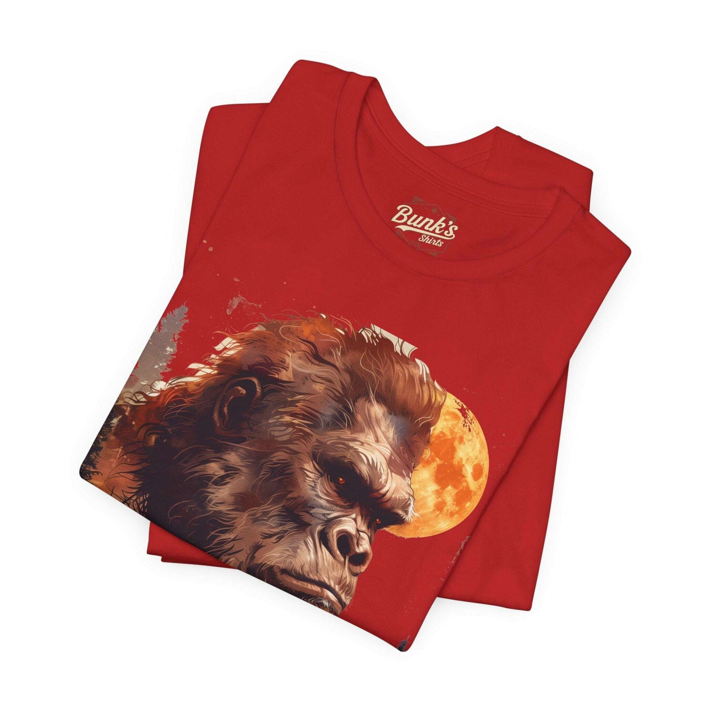 Bigfoot Side Portrait - Bunk's Shirts