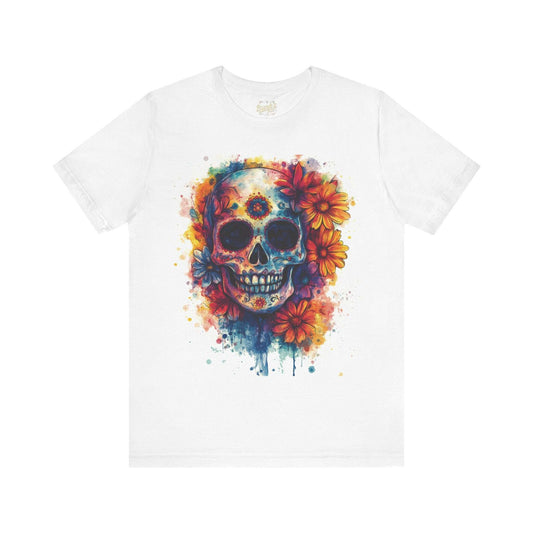 Blooming Calavera - Day of the Dead Floral Skull