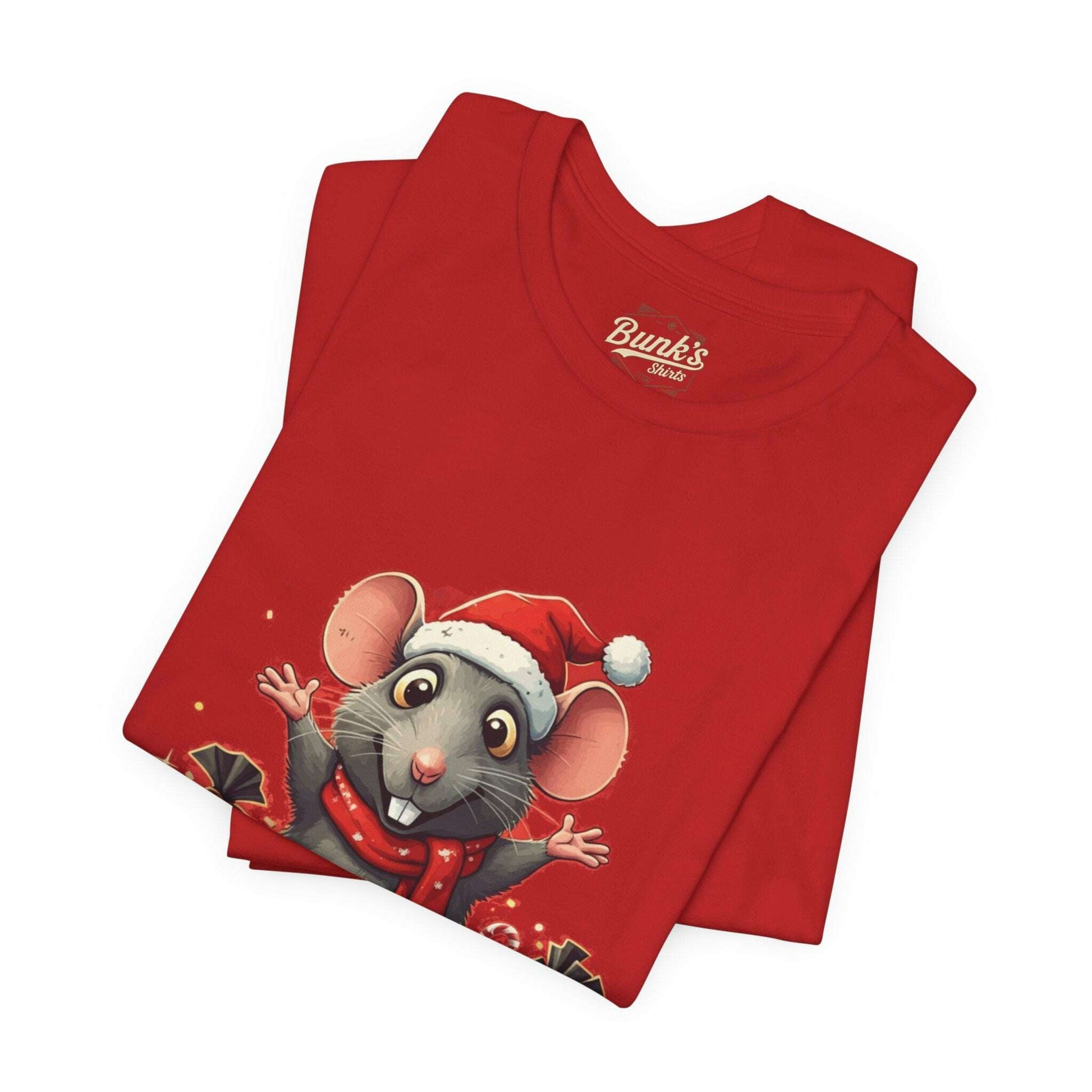 Christmas Garbage Rat - Bunk's Shirts