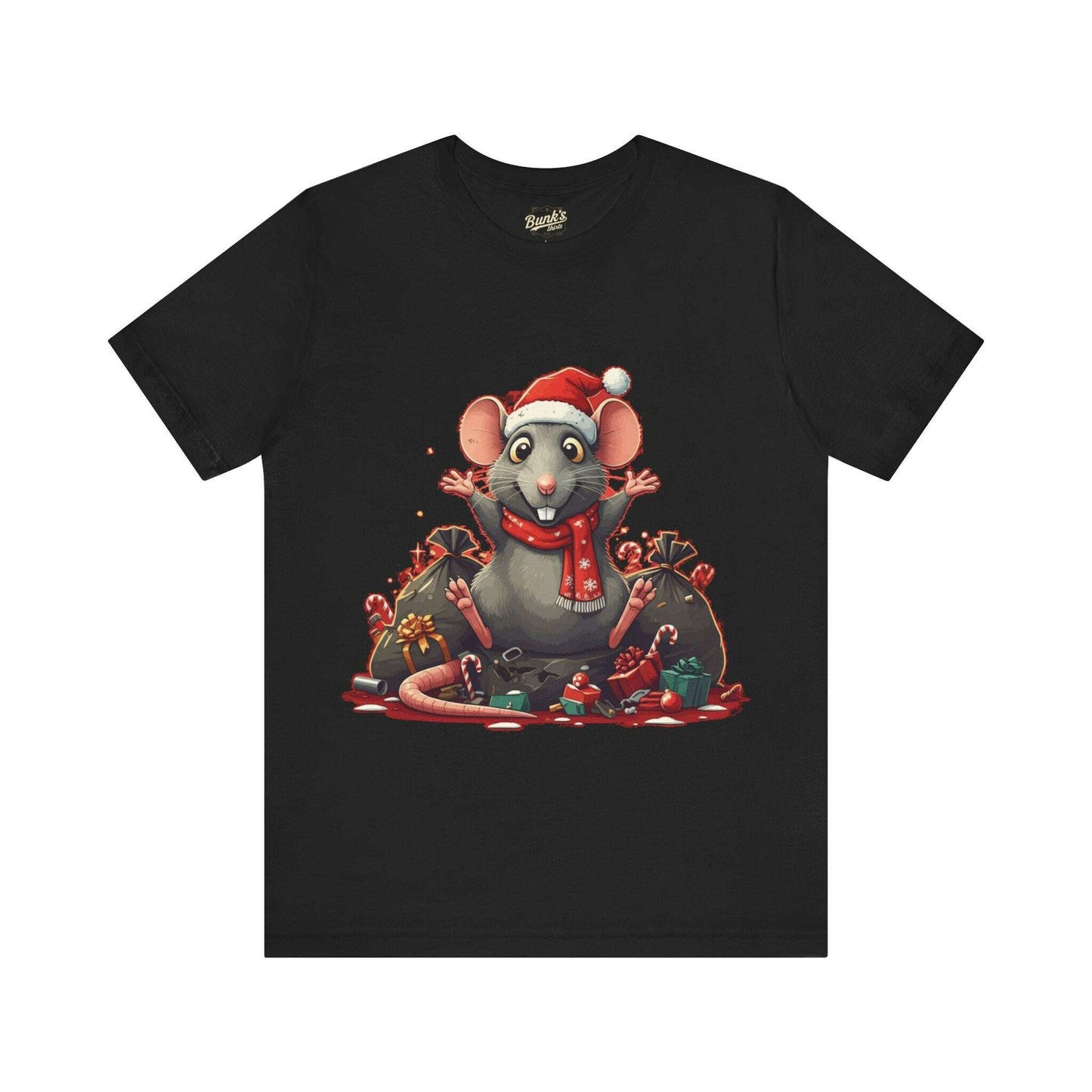 Christmas Garbage Rat - Bunk's Shirts