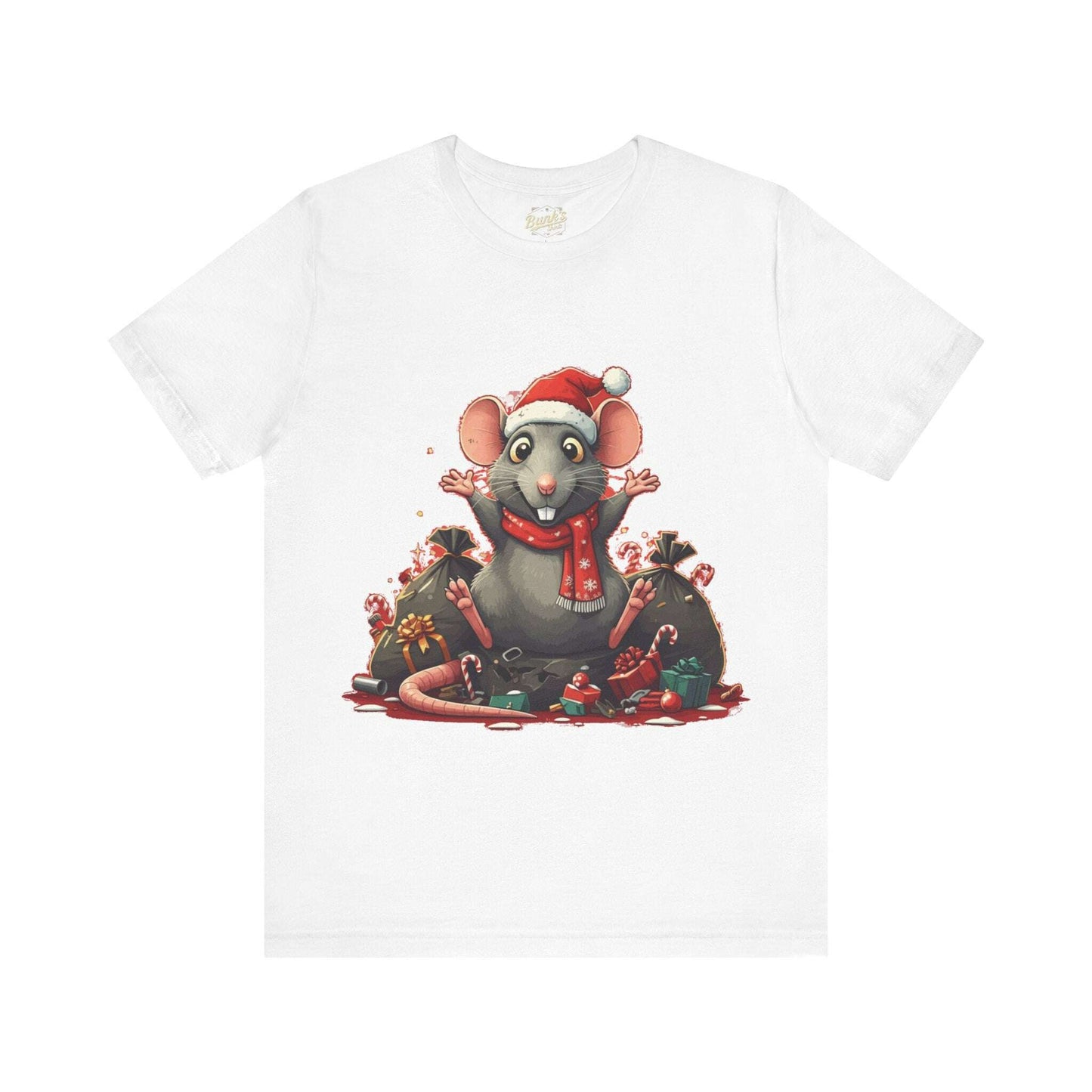 Christmas Garbage Rat - Bunk's Shirts