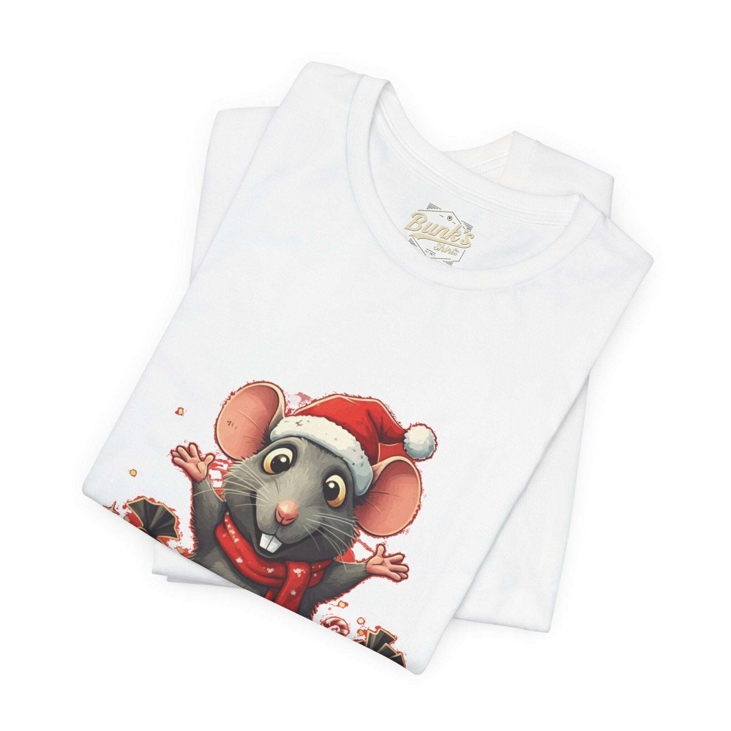 Christmas Garbage Rat - Bunk's Shirts