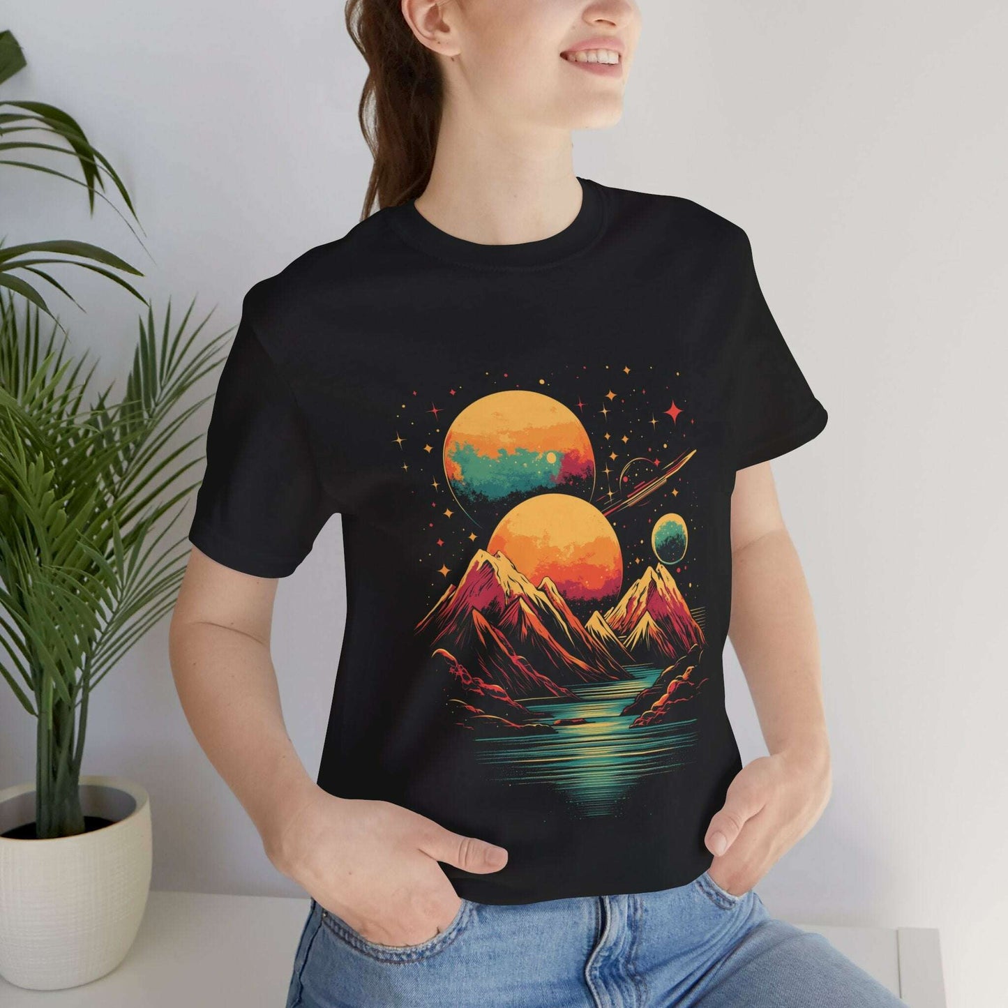 Cosmic Mountains - Space Explorer - Bunk's Shirts