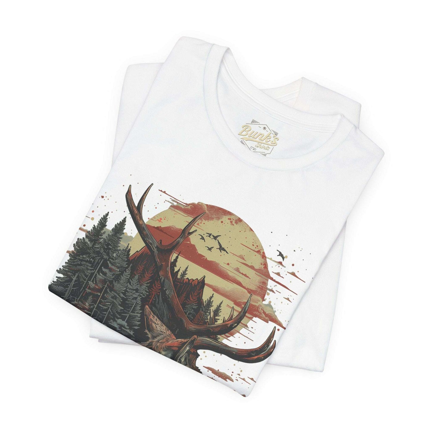 Deer Landscape Vintage - Bunk's Shirts