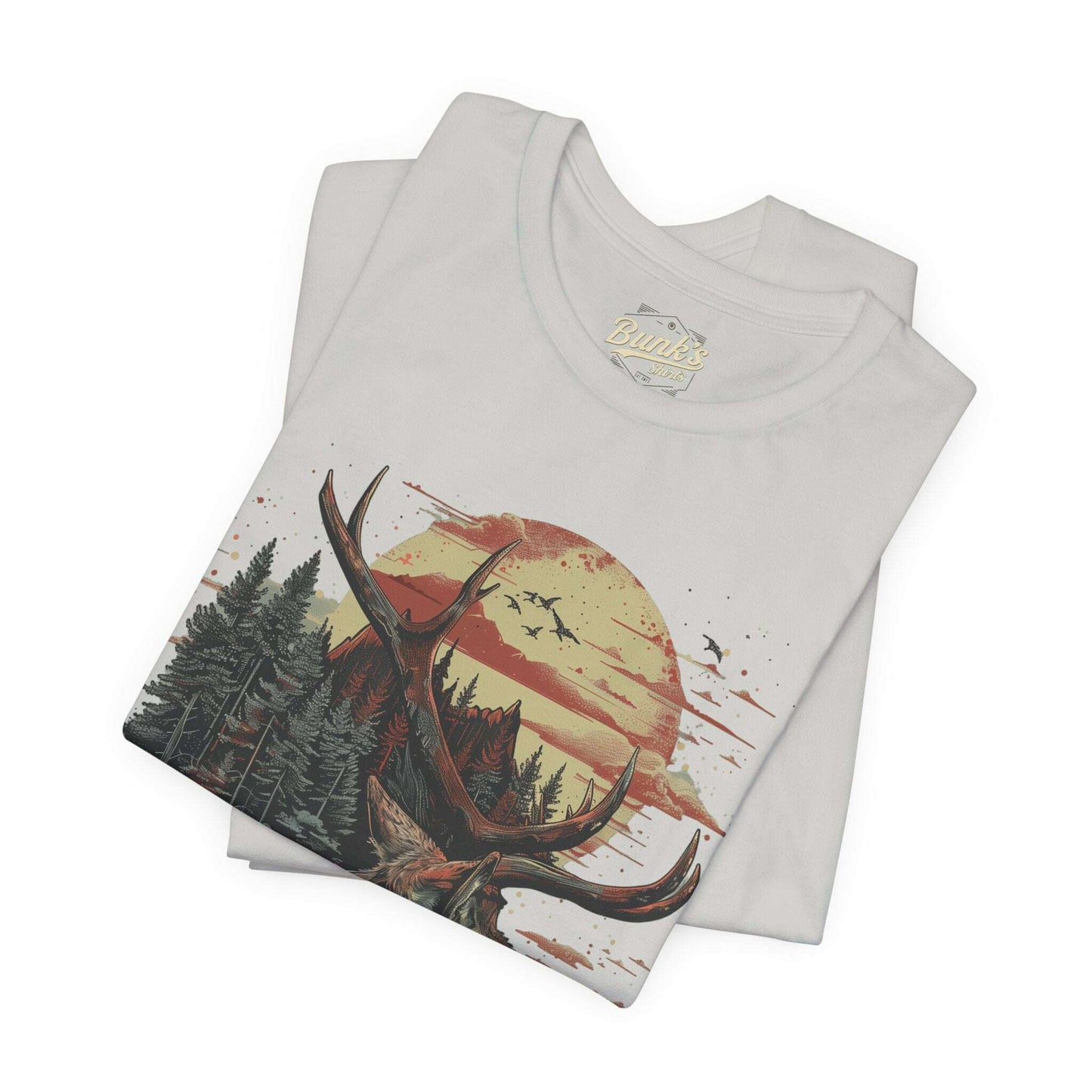 Deer Landscape Vintage - Bunk's Shirts