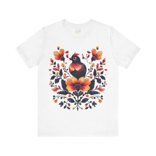 Floral Folk Rooster - Country Charm