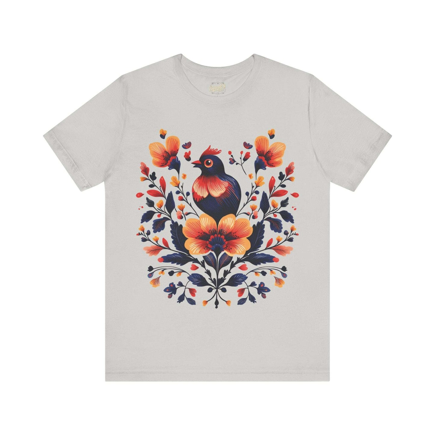 Floral Folk Rooster - Country Charm