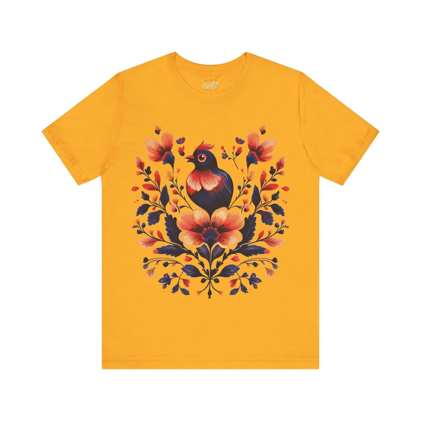 Floral Folk Rooster - Country Charm