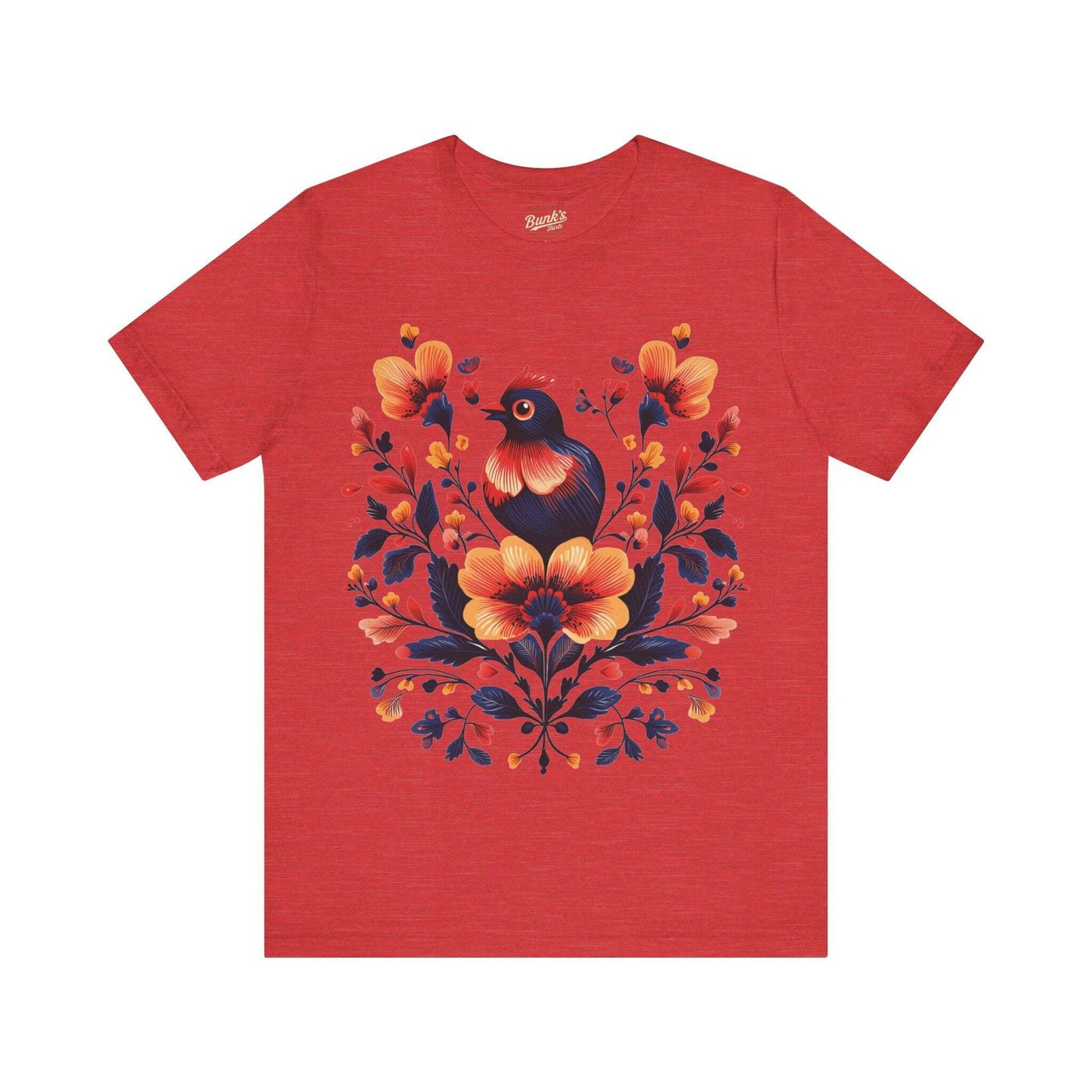 Floral Folk Rooster - Country Charm