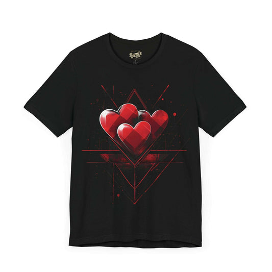 Geometric Hearts - Modern Love Design