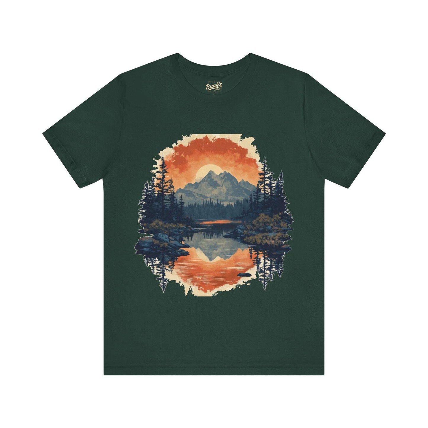 Mountain Reflection - Bunk's Shirts