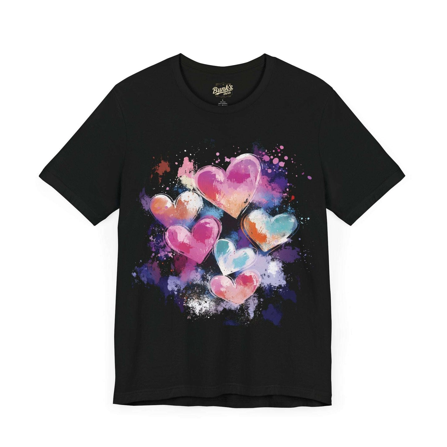 Nebula Hearts -  Romantic Watercolor Design