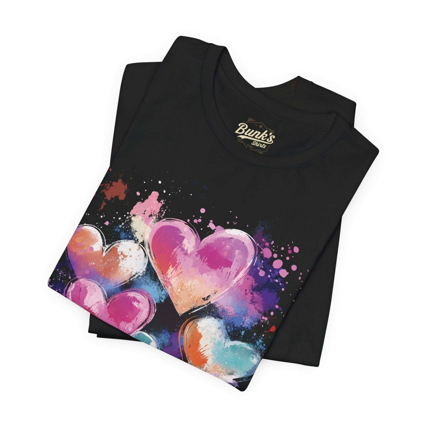 Nebula Hearts -  Romantic Watercolor Design