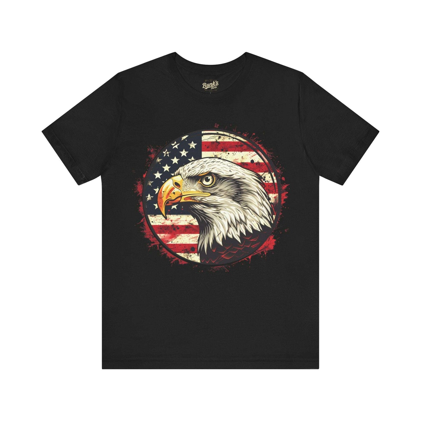 Patriot Pride Eagle Emblem - Bunk's Shirts