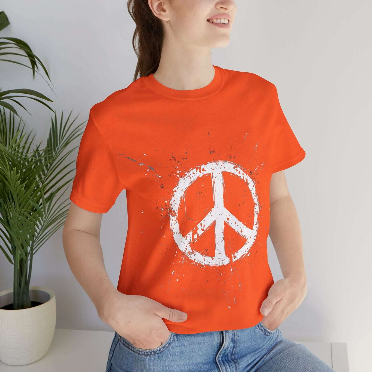 Peace Sign Splatter - Bunk's Shirts