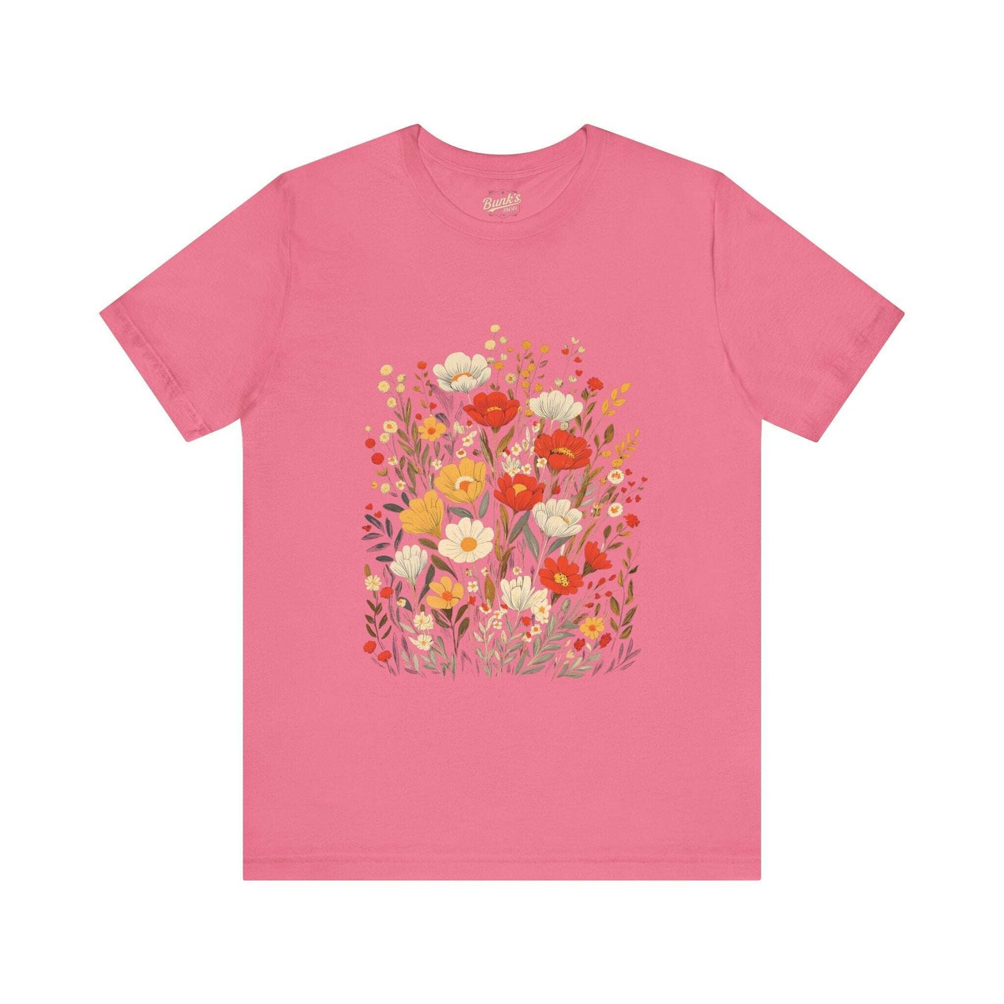 Retro Bloom - 70s Inspired Floral - Bunk's Shirts