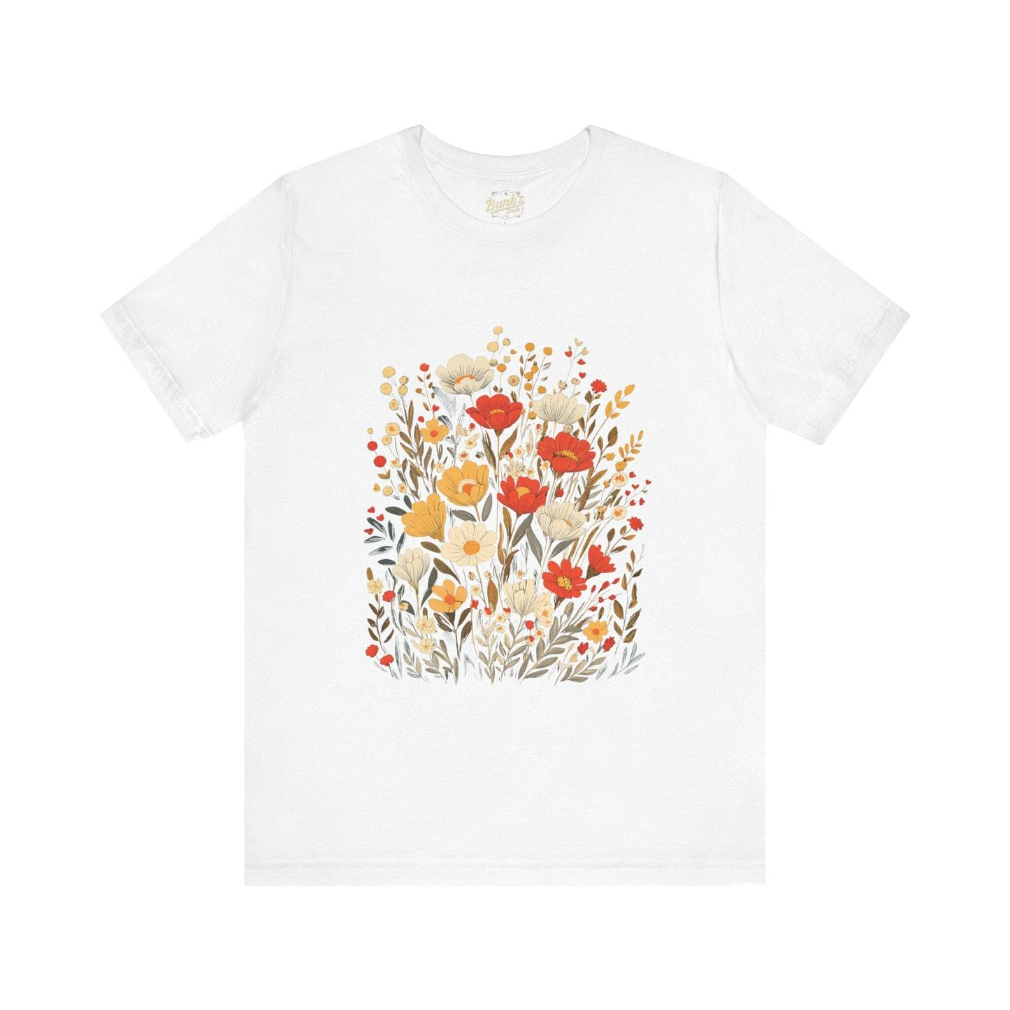 Retro Bloom - 70s Inspired Floral - Bunk's Shirts