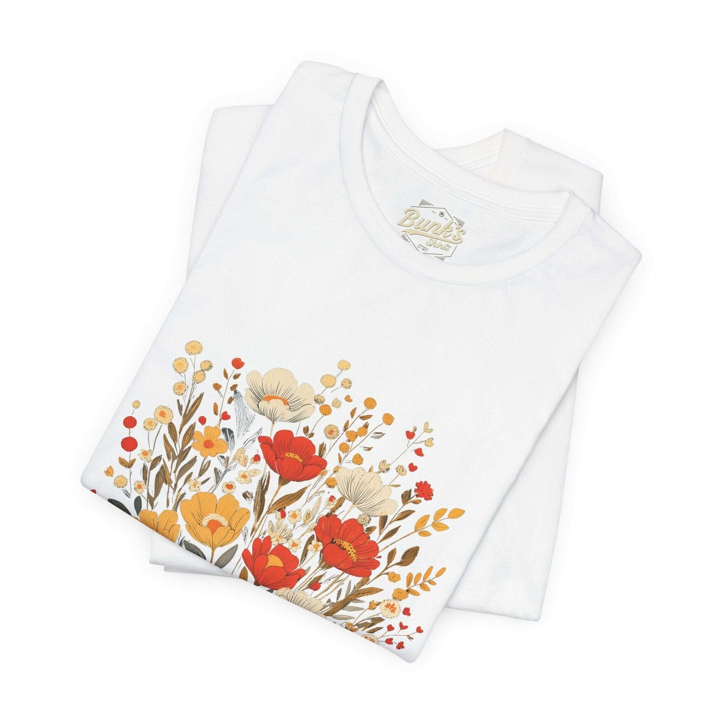 Retro Bloom - 70s Inspired Floral - Bunk's Shirts