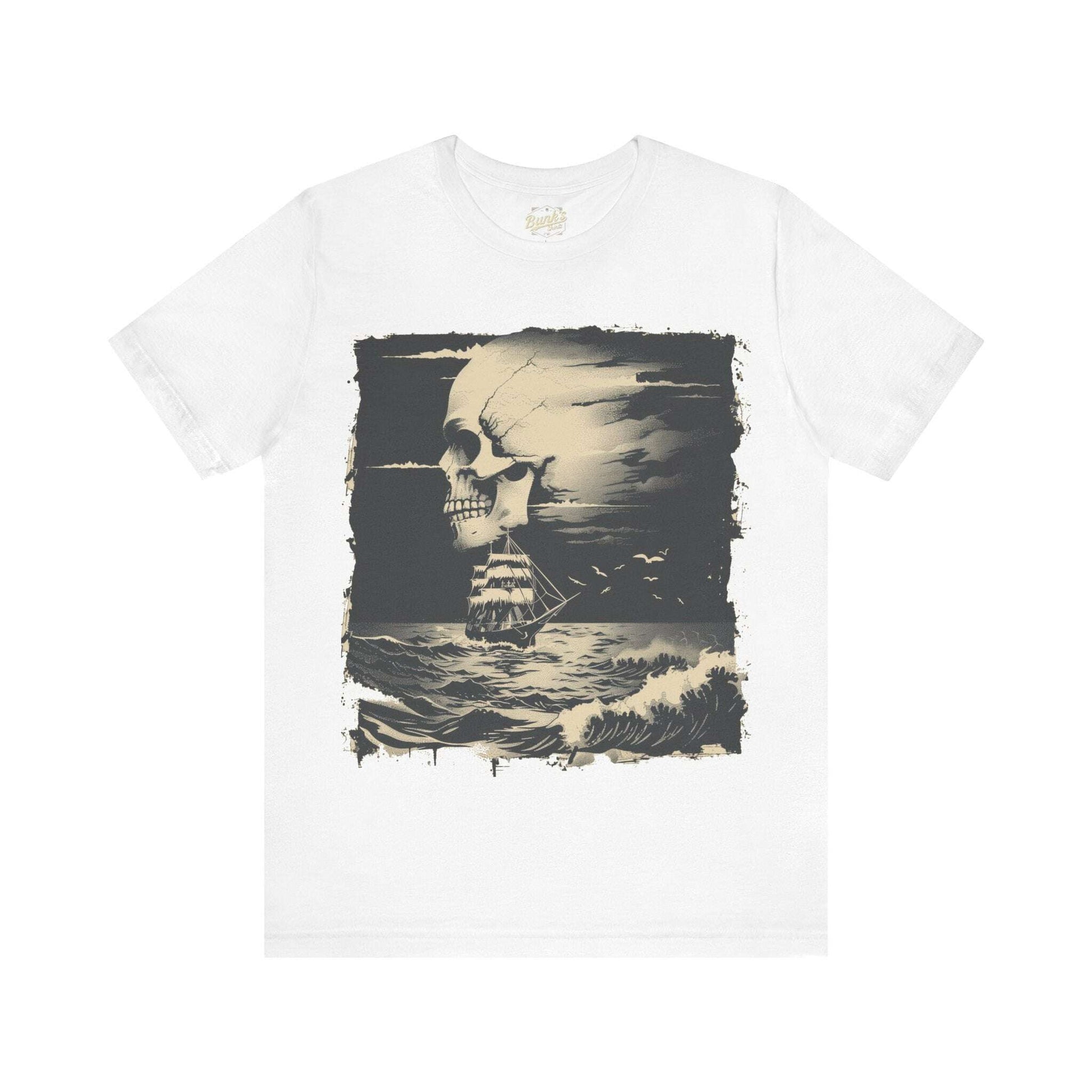 Skull Pirate Ship - Bunk's Shirts