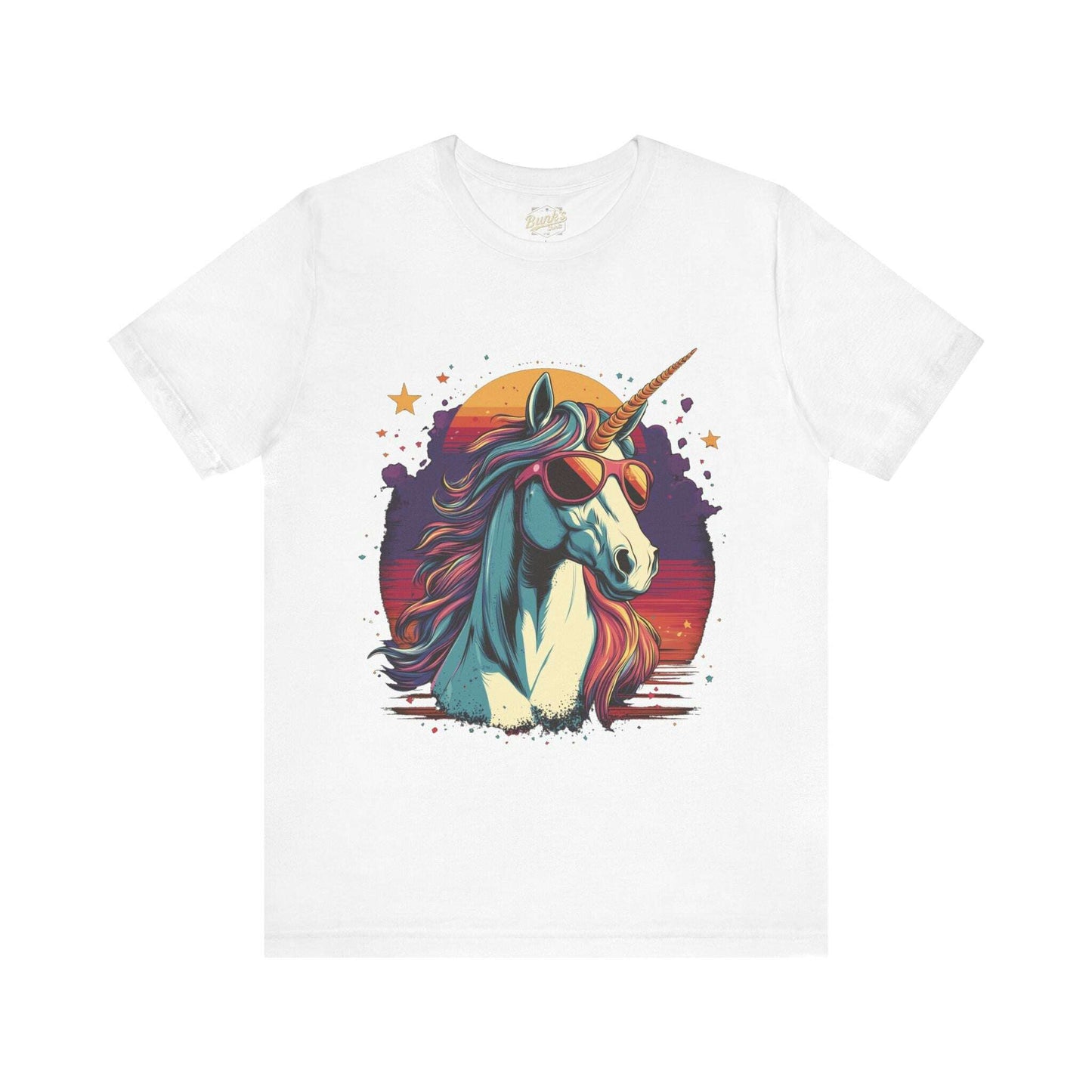 Sunset Unicorn - Retro Vibes - Bunk's Shirts