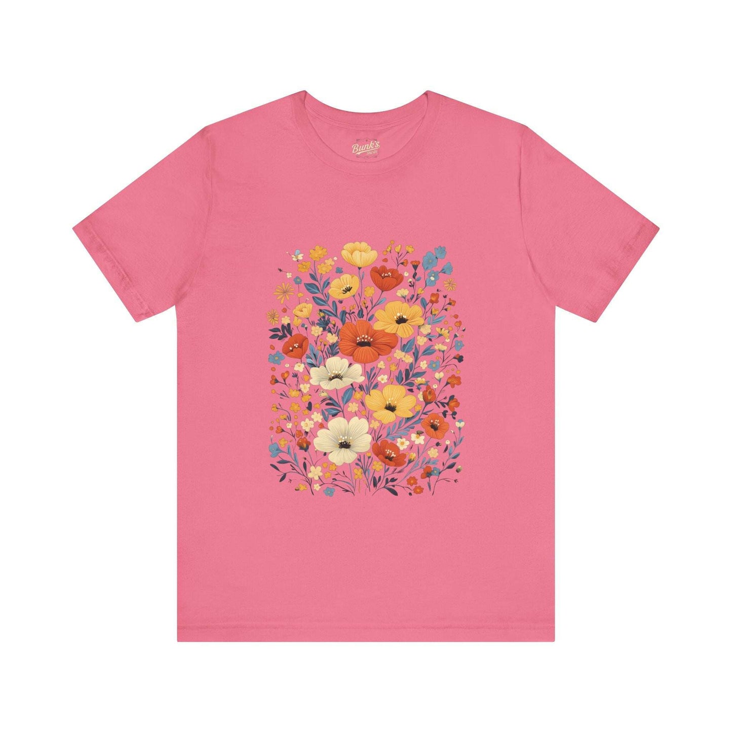 Wildflower Bouquet - Vintage Floral - Bunk's Shirts