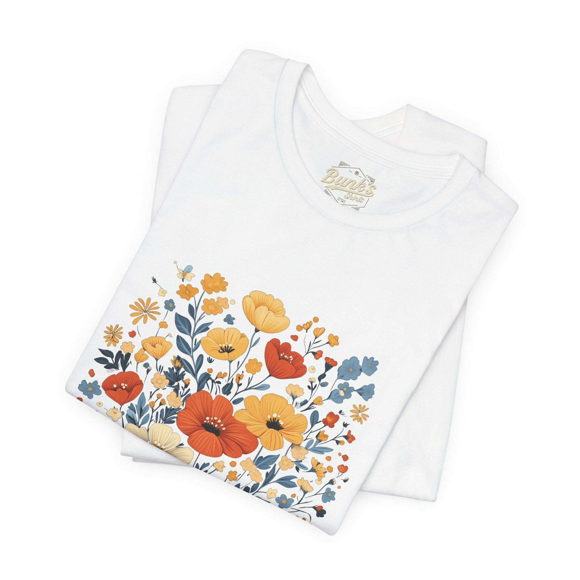 Wildflower Bouquet - Vintage Floral - Bunk's Shirts