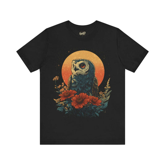 Wise Owl in the Moonlight - Bunk's Shirts